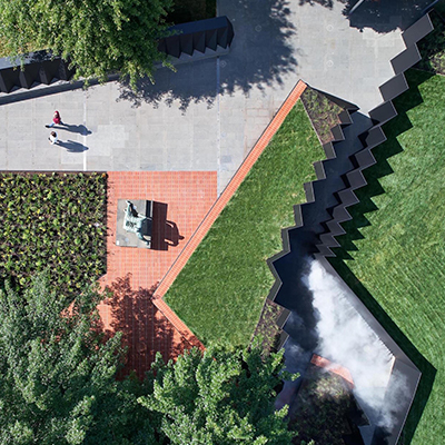  Image courtesy of NGV, 2018 NGV Architecture Commission Doubleground by Muir + Openwork.
