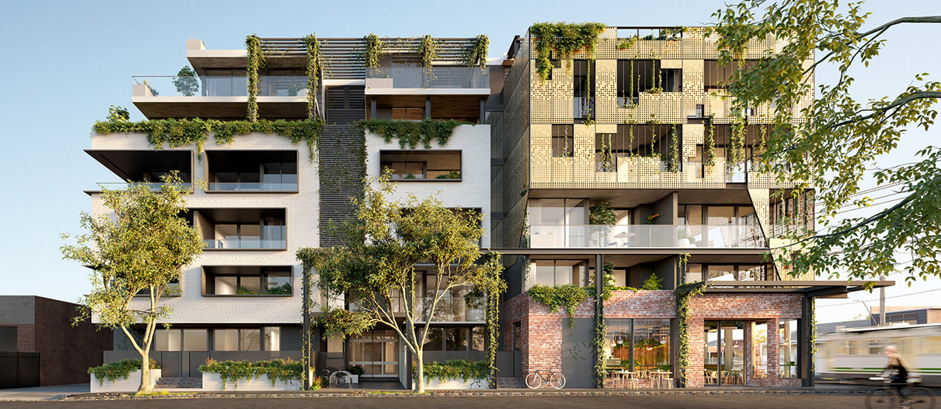  Render of Lucent's Brunswick East development in Melbourne